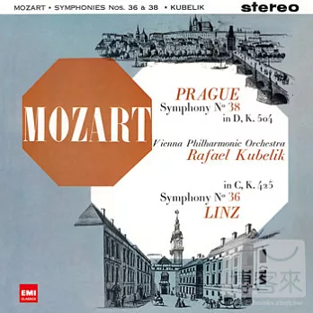 MOZART: SYMPHONY NO.36＂LINZ＂ & NO.38＂PRAGUE＂ / Rafael Kubelik