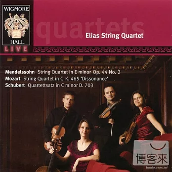 Wigmore Hall Live: Elias String Quartet, 29 December 2008 / Elias String Quartet