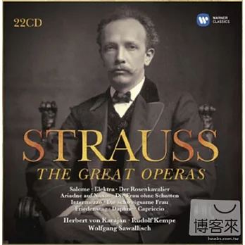 RICHARD STRAUSS – THE GREAT OPERAS / Various Artists (22CD)