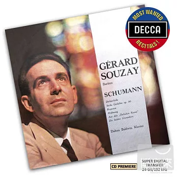 SCHUMANN:DICHTERLIEBE OP.48 GERARD SOUZAY / Gerard Souzay, Baritone Dalton Baldwin, Piano