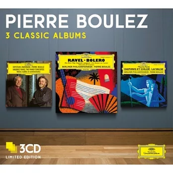 Pierre Boulez – 3 Classic Albums (3CD)