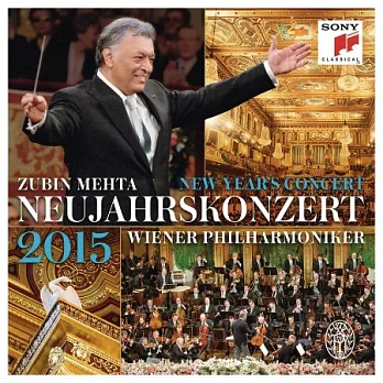 New Year&rsquo;s Concert 2015 / Zubin Mehta & Wiener Philharmoniker (3LP)