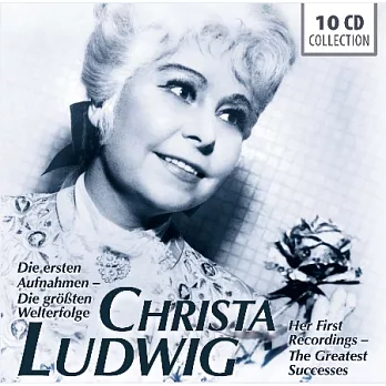 Wallet- Christa Ludwig: Her First Recordings - The Greatest Successes / Christa Ludwig (10CD)