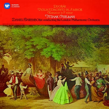 Dvorak: Violin Concerto op. 53.; Romance op. 11 / Itzhak Perlman, LPO / Daniel Barenboim