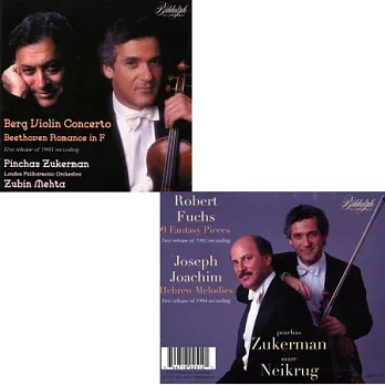 Pinchas Zukerman plays Berg, Fuchs, Joachim & Beethoven (2CD)