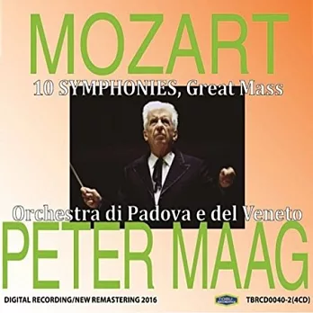 Maag~Mozart late symphony(4CD)