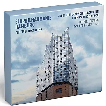 湯瑪士‧亨格布洛克/易北愛樂廳首度錄音 - 布拉姆斯：第3＆4號交響曲 (CD+DVD)
