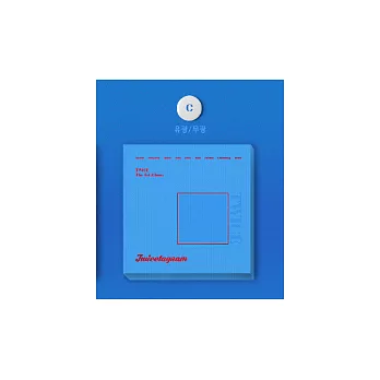 TWICE 正規一輯 [TWICETAGRAM]  （C版－藍色）[韓國進口版]