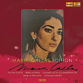 瑪麗亞．卡拉絲經典全集 / 瑪麗亞．卡拉絲(女高音) (12CD)