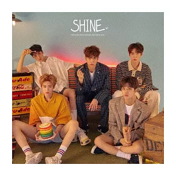 日版 PENTAGON - SHINE[CD+寫真書初回限定盤B] (日本進口版)