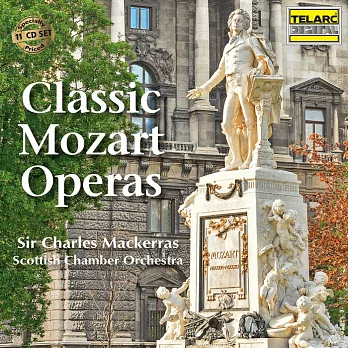 莫札特四大歌劇 - 魔笛 費加洛婚禮 女人皆如此 唐‧喬凡尼 馬克拉斯爵士 指揮 蘇格蘭室內樂團(11CD)