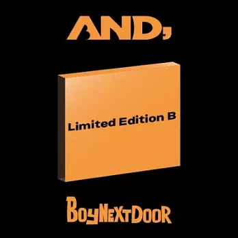 BOYNEXTDOOR / AND,【初回限定盤B】(CD＋Digital Code Card) 環球官方進口