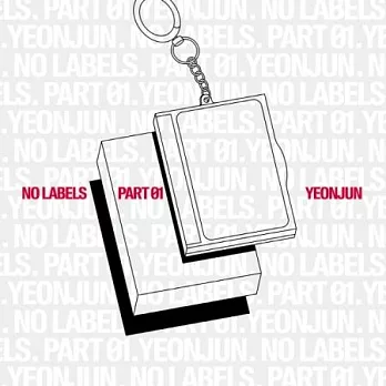 然竣 YEONJUN（TXT）- NO LABELS: PART 01 【PHOTOCARD CASE VER】兩版合購 (韓國進口版)