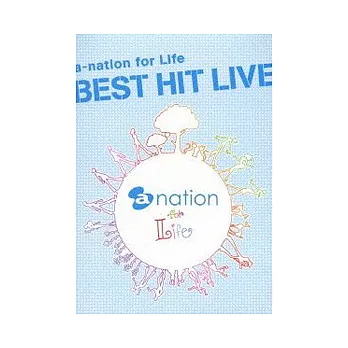 合輯 / a-nation for Life BEST HIT LIVE (日本進口初回受注限定版, DVD+浴巾)