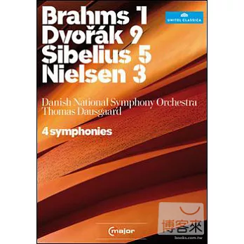 四首交響曲/湯瑪斯‧道斯加德(指揮)丹麥國家交響樂團 2DVD