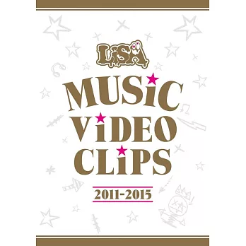 LiSA / LiSA MUSiC ViDEO CLiPS 2011-2015 (2DVD演唱會同捆盤)