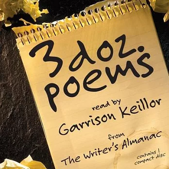 3 Doz. Poems: From the Writer’s Almanac
