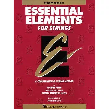 Essential Elements for Strings: Viola, Book 1