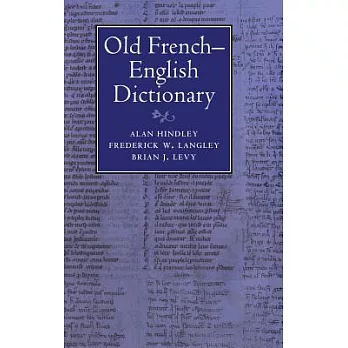 Old French English Dictionary