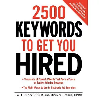 2500 Keywords to Get You Hired