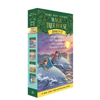 神奇樹屋 9-12集盒裝英文故事書Magic Tree House Volumes 9-12 Boxed Set