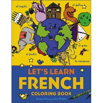 Let’s Learn French Coloring Book
