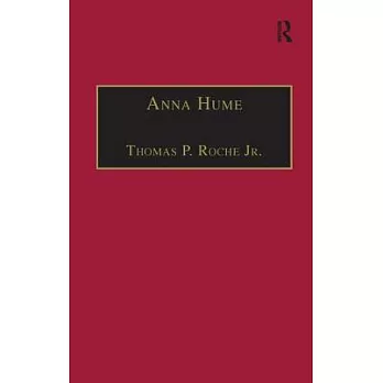 Anna Hume: Printed Writings 16411700