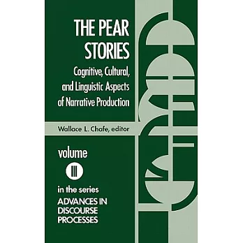 The Pear Stories: Cognitive, Cultural and Linguistic Aspects of Narrative Production