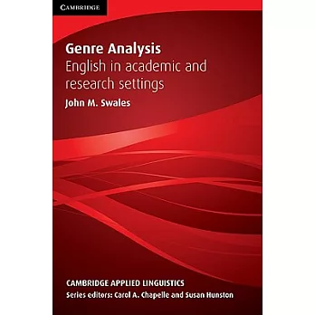 Genre Analysis: English in Academic and Research Settings