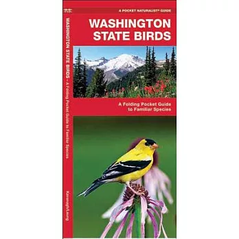 Washington State Birds: A Folding Pocket Guide to Familiar Species