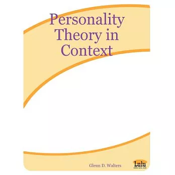 Personality Theory In Context