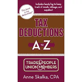 Tax Deductions A to Z for Trades People & Union Members