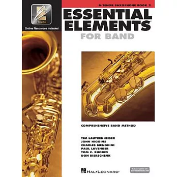 Essential Elements for Band - Book 2 with Eei: BB Tenor Saxophone