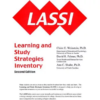 LASSI: Learning and Study Strategies Inventory