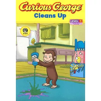 Curious George cleans up /