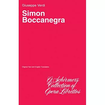 Simon Boccanegra: Sheet Music