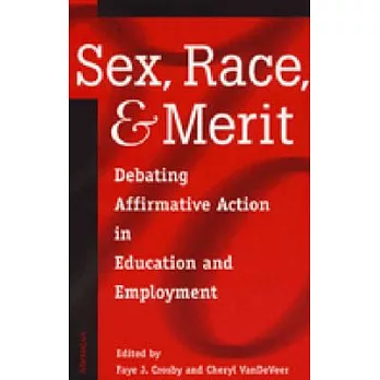 博客來-Sex, Race, and Merit