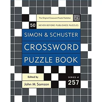 Simon & Schuster Crossword Puzzle Book