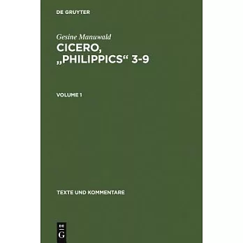 Cicero, Philippics 3-9