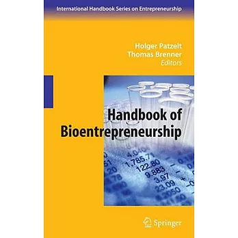 Handbook of Bioentrepreneurship