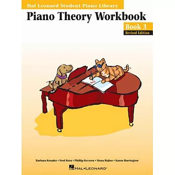 Piano Theory Workbook - Book 3 Edition: Hal Leonard Student Piano Library