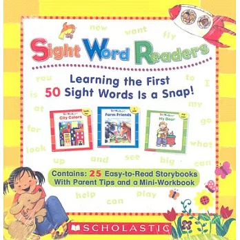 Sight Word Readers Parent Pack: Learning the First 50 Sight Words Is a Snap! [With Mini-Workbook]