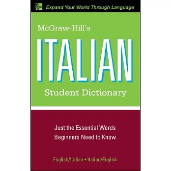 Mcgraw-hill’s Italian Student Dictionary