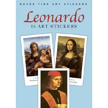 Leonardo: 16 Art Stickers