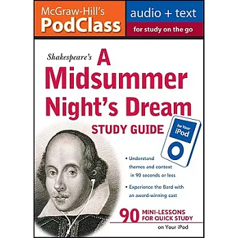 Shakespeare’s A Midsummer Night’s Dream Study Guide For Your iPod