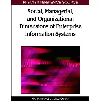 Social, Managerial, and Organizational Dimensions of Enterprise Information Systems