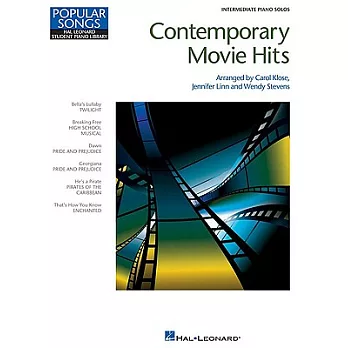 Contemporary Movie Hits: Intermediate Piano Solos