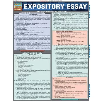 Expository Essay Quick Reference Guide