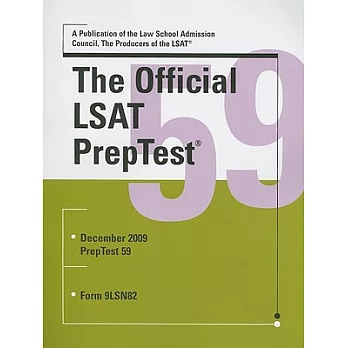 The Official LSAT PrepTest 59