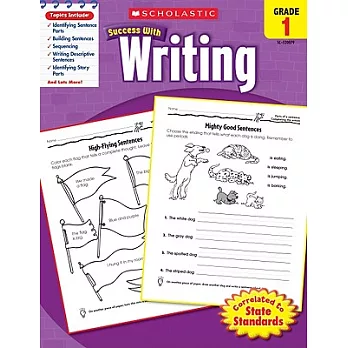 Scholastic Success With Writing, Grade 1